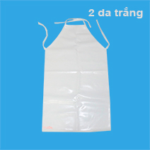Yếm màng PVC-2da trắng- Chống thấm nước
