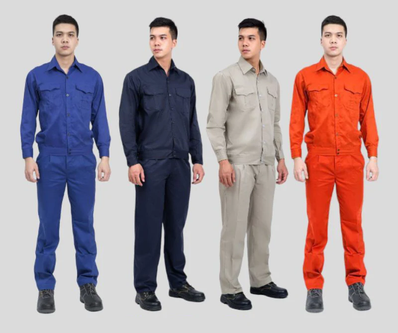 Mẫu Áo Đồng Phục Công Ty Xây Dựng Được Ưa Chuộng Nhất Hiện Nay