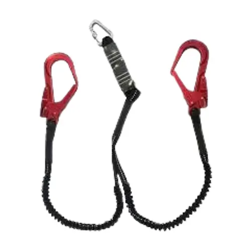 Dây chống sốc 2 móc nhôm Kukje tĩnh điện màu đỏ