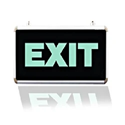 Đèn EXIT 1 mặt không hướng (có tem kiểm định) – 3 giờ