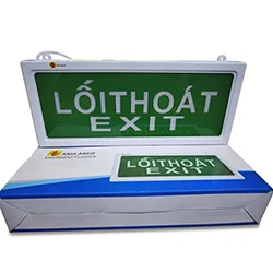 Đèn EXIT 2 mặt không hướng (có tem kiểm định) – 3 giờ