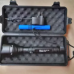 Đèn pin sạc ánh sáng trắng chịu nước IPX4