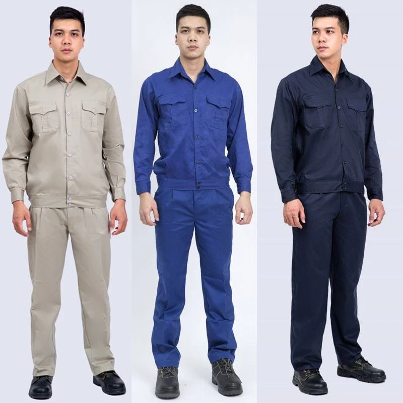 Đồng Phục Công Nhân May Sẵn Đủ Size, Đủ Màu, Sẵn Sàng Giao Ngay