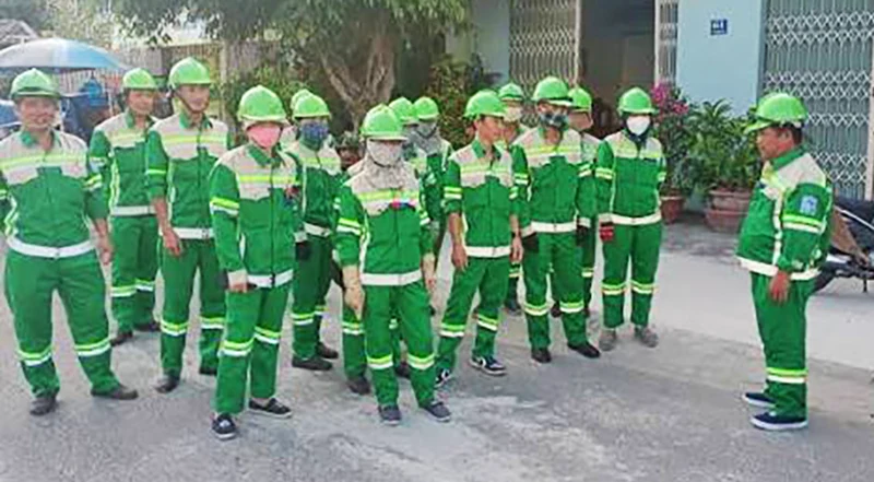 Đồng Phục Công Nhân Vệ Sinh Môi Trường Phản Quang
