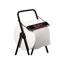 FLOOR MOUNT JUMBO ROLL DISPE + KIMTECH C2 JUMBO ROLL WIPERS ( Xe đẩy + Cuộn giấy lau  thấm dầu ) Mã code: 80585 + 28641
