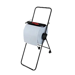 FLOOR MOUNT JUMBO ROLL DISPE + WYPALL L30 WIPERS 3P ( Xe đẩy + Cuộn giấy lau  thấm dầu ) Mã code: 80585 + 74263