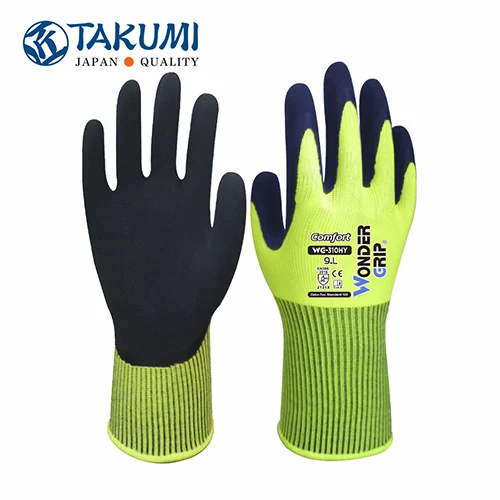Găng tay bảo hộ lao động phủ latex WG-310HY bám dính, linh hoạt