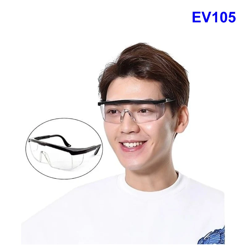 Kính bảo hộ everest 105 trắng trong
