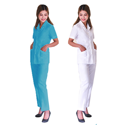 Quần áo blouse ngắn tay Nữ có sẵn