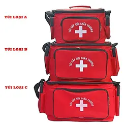 Túi cứu thương loại (Đã gồm vật tư bên trong)